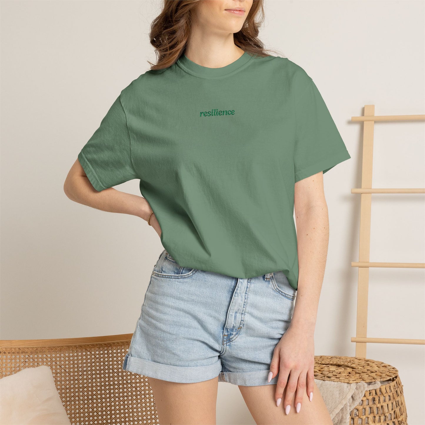 Resilience Embroidered T-shirt