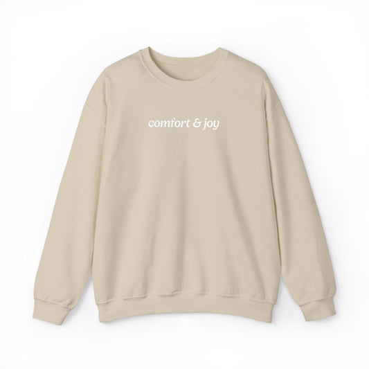 Comfort & Joy Embroidered Sweatshirt