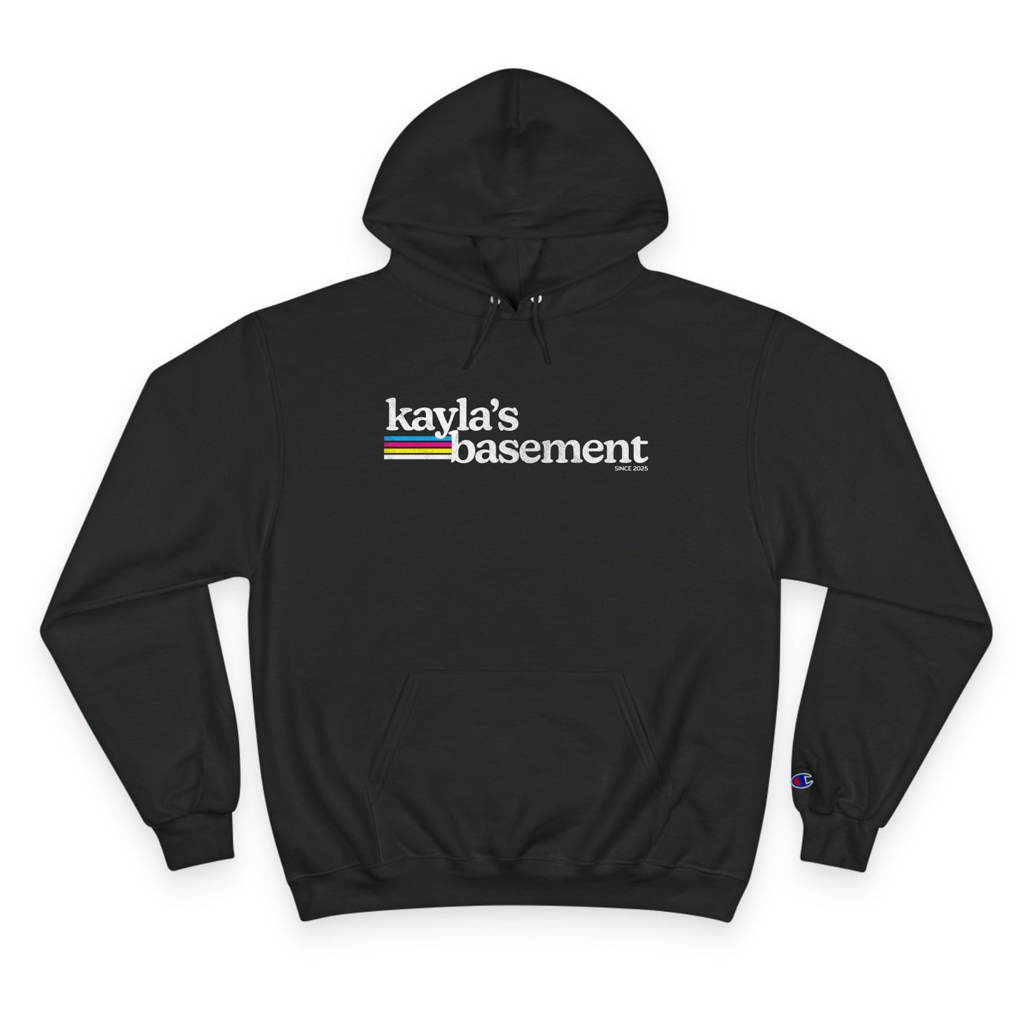 Kayla's Basement Champion Hoodie