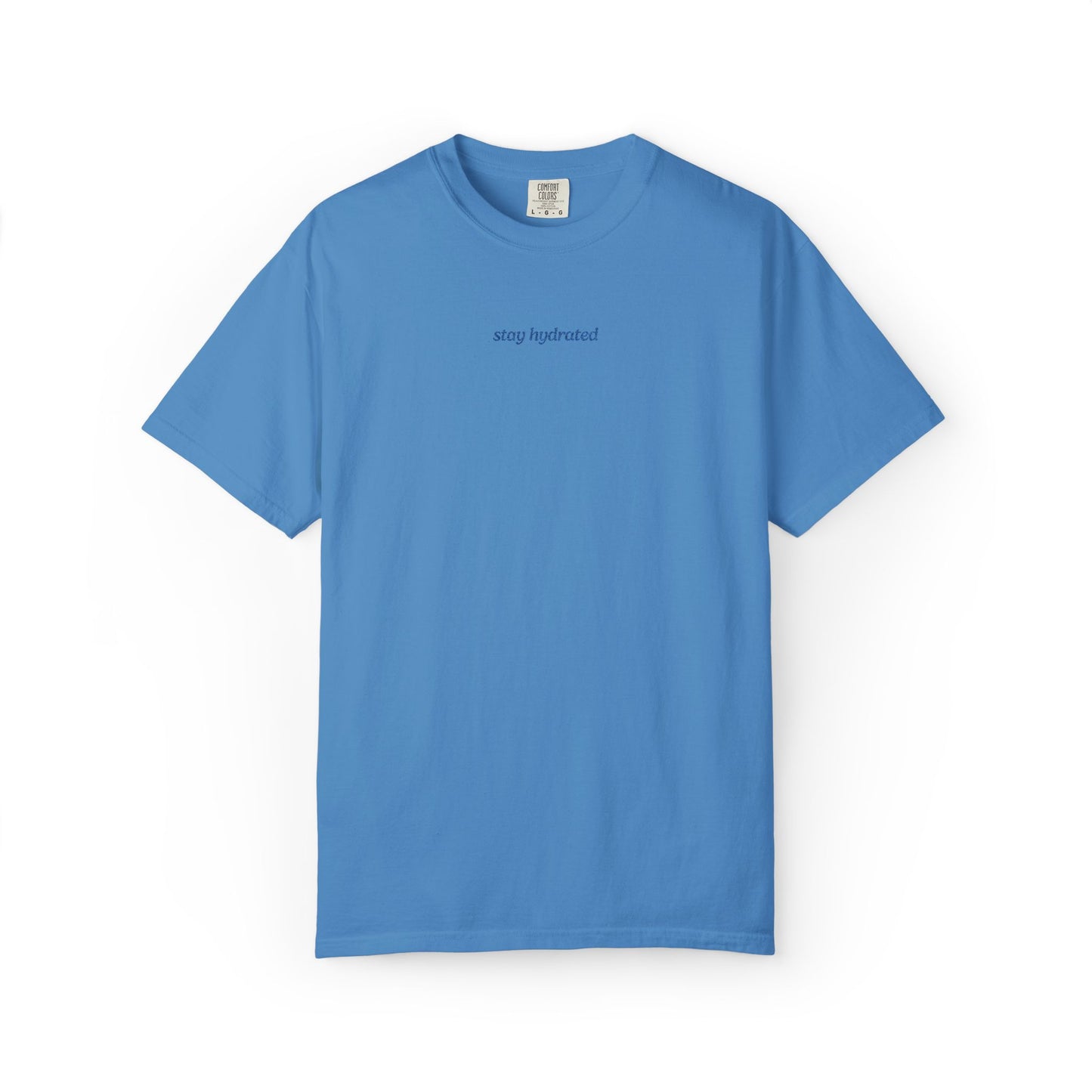 Stay Hydrated Embroidered T-shirt