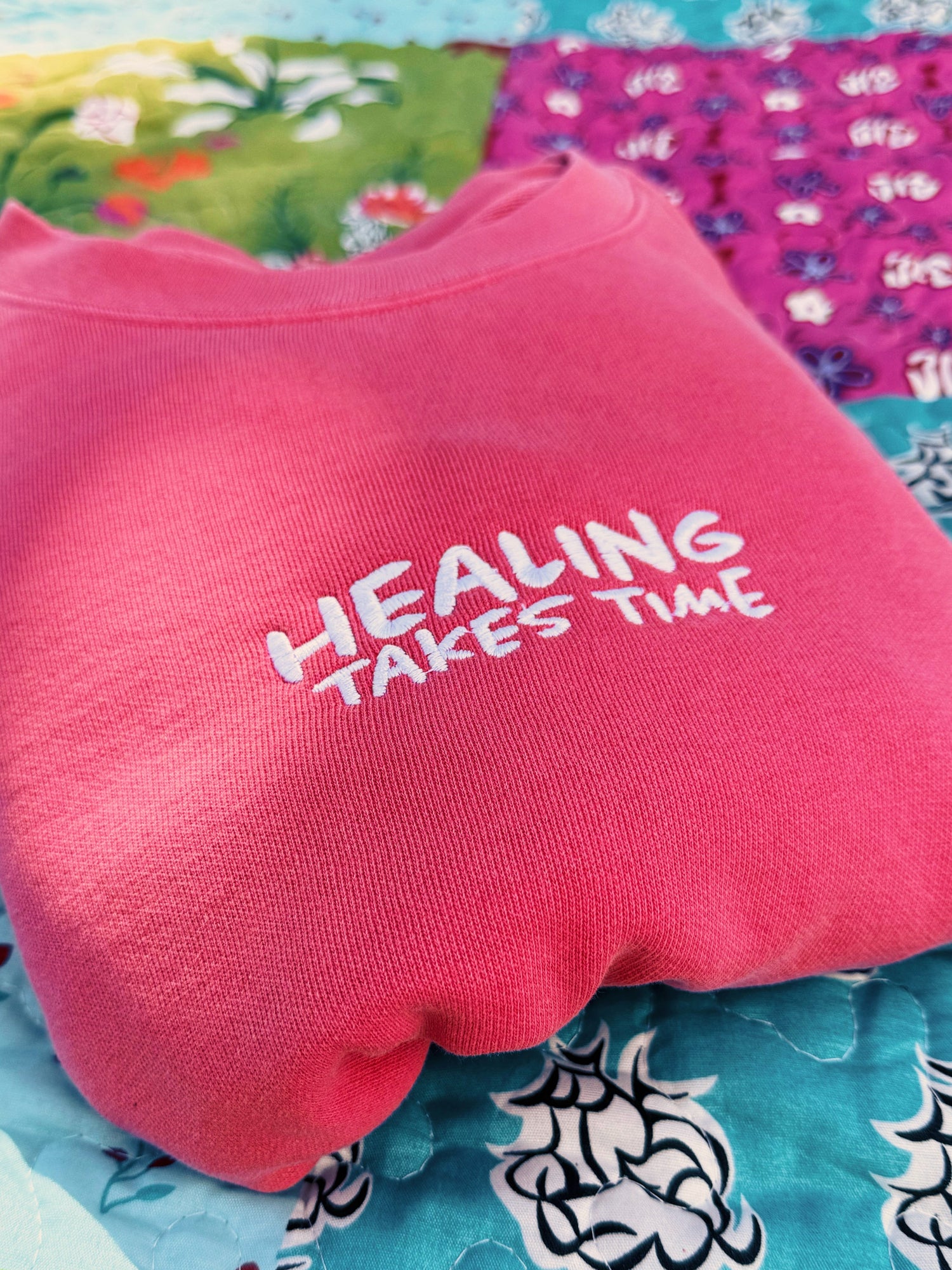 Embroidered Comfort Colors Sweatshirts