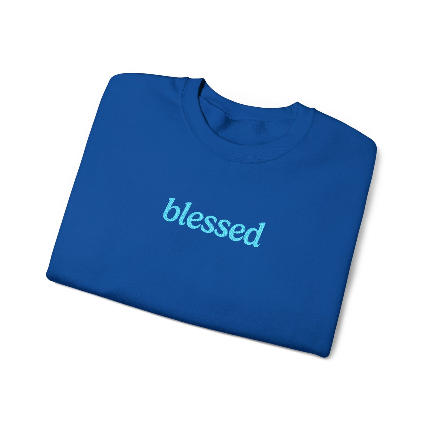 Blessed Embroidered Sweatshirt