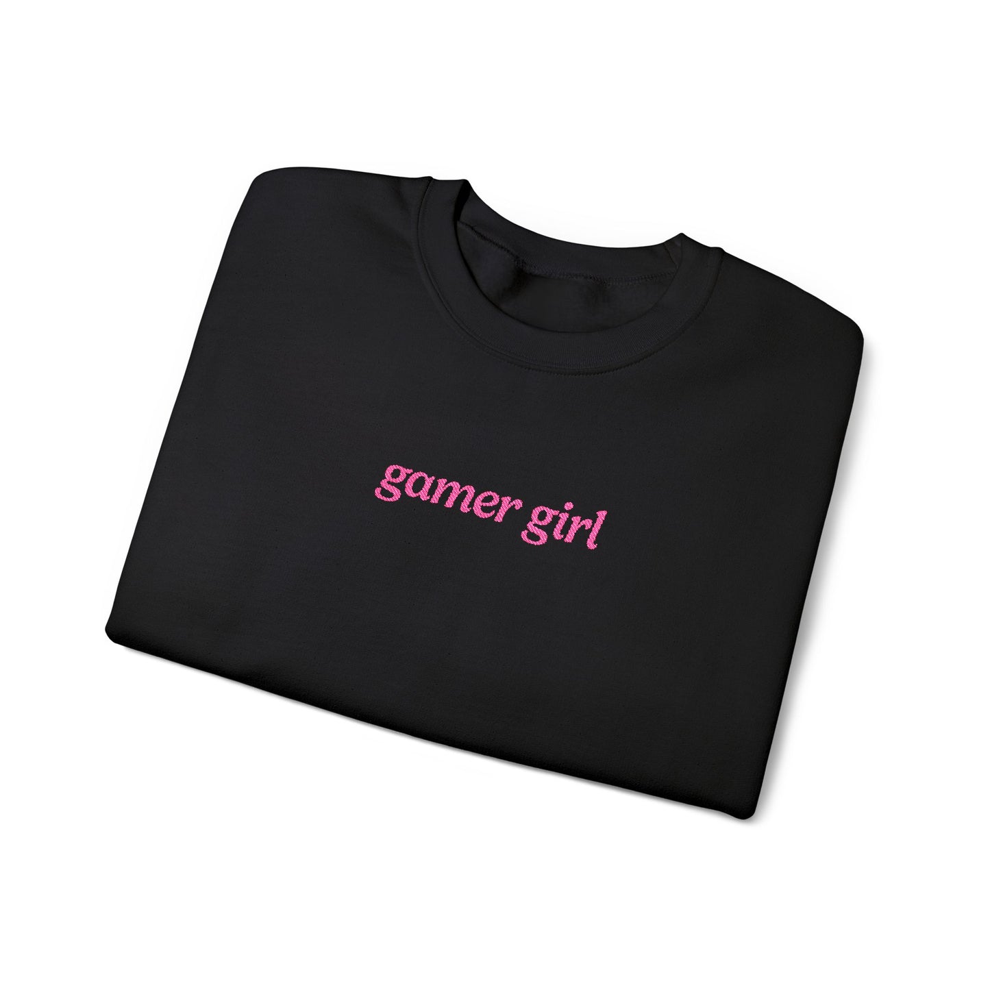 Gamer Girl Embroidered Sweatshirt
