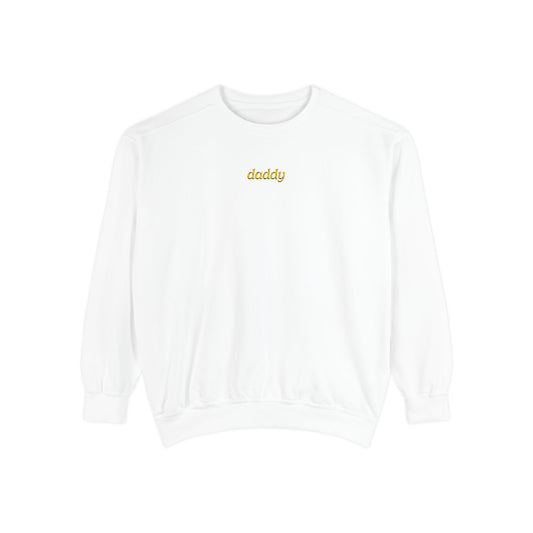 Daddy Embroidered Sweatshirt