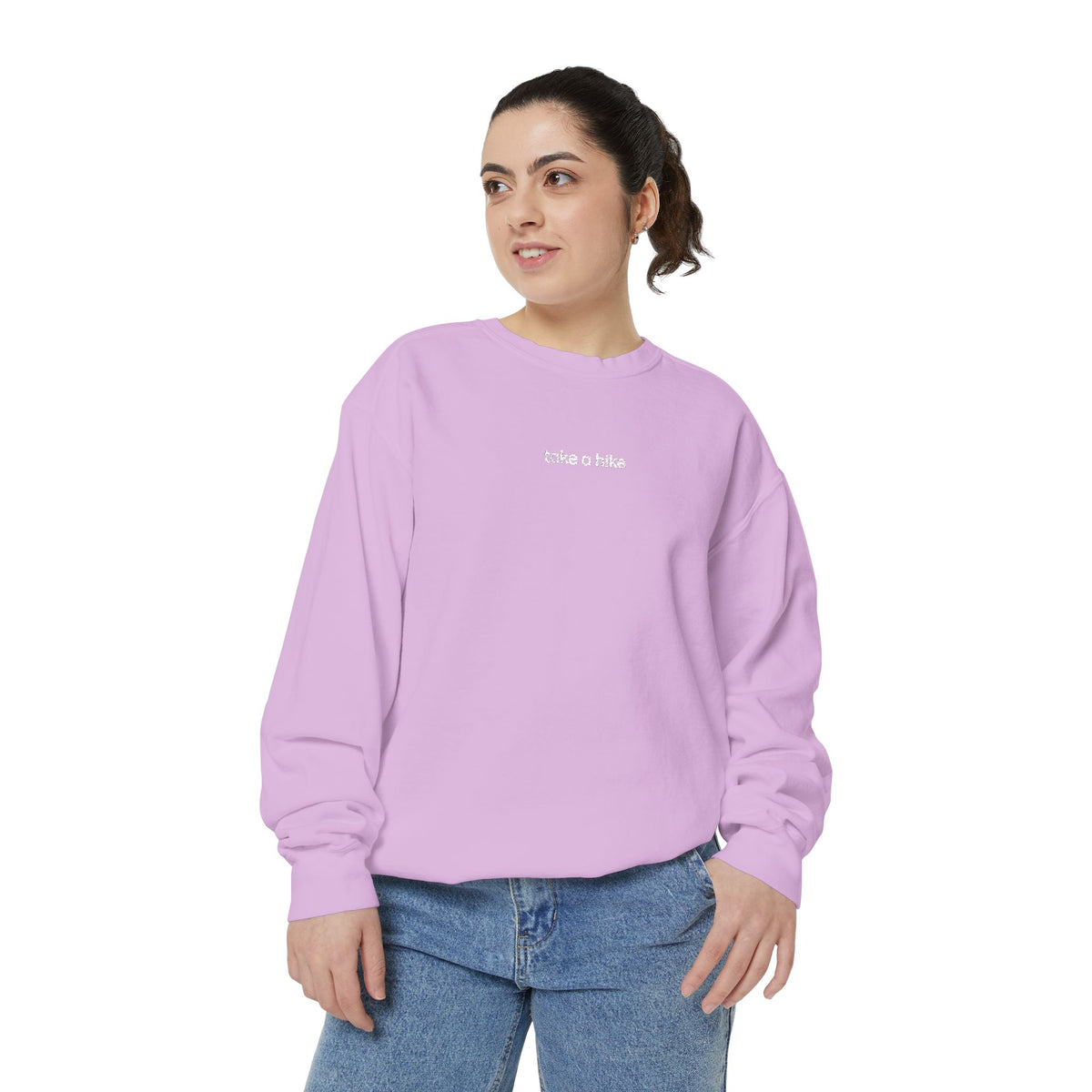 Take A Hike Embroidered Sweatshirt