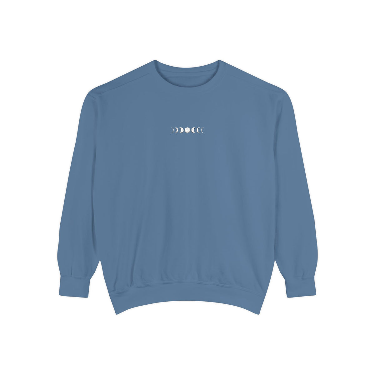 Moon Phases Embroidered Sweatshirt