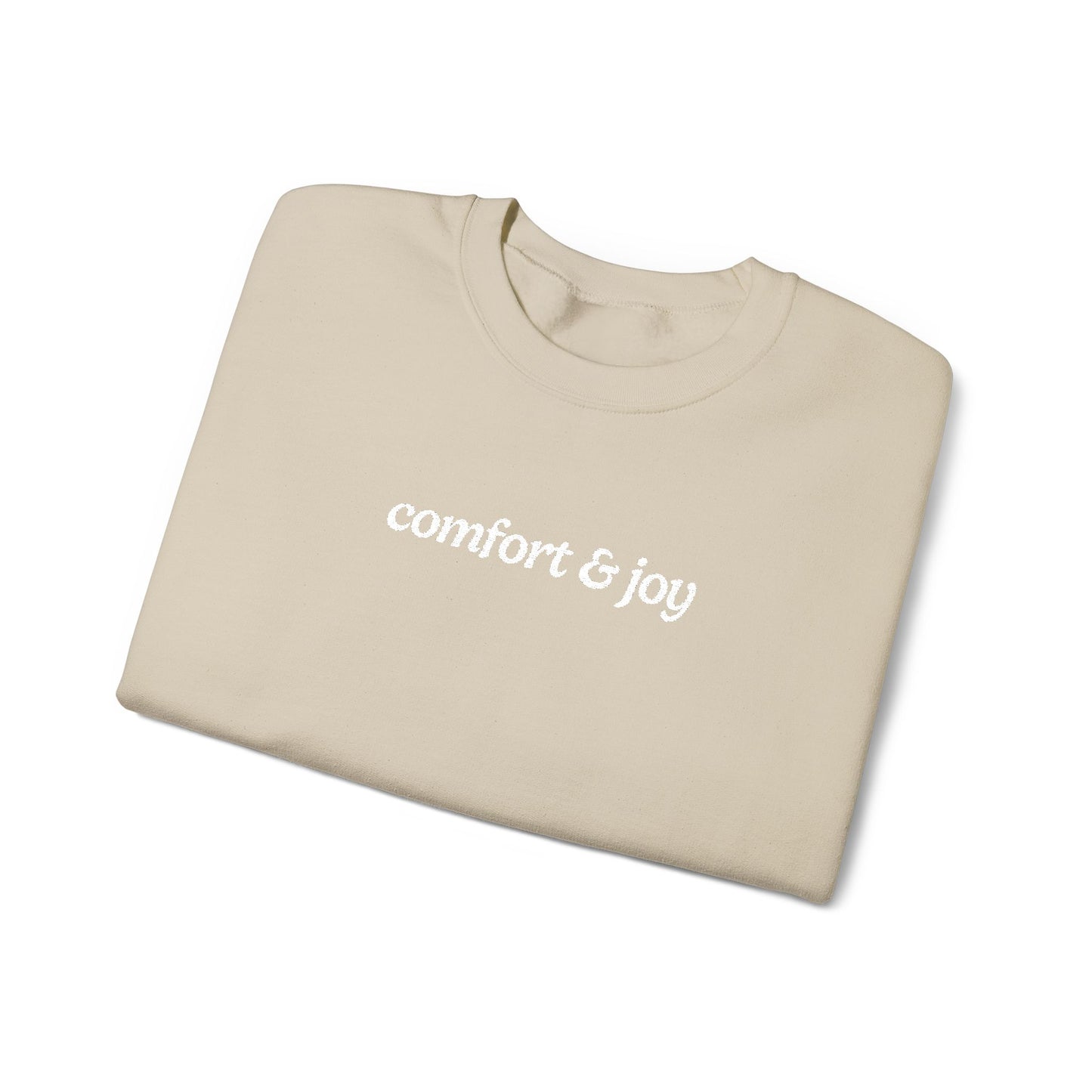 Comfort & Joy Embroidered Sweatshirt