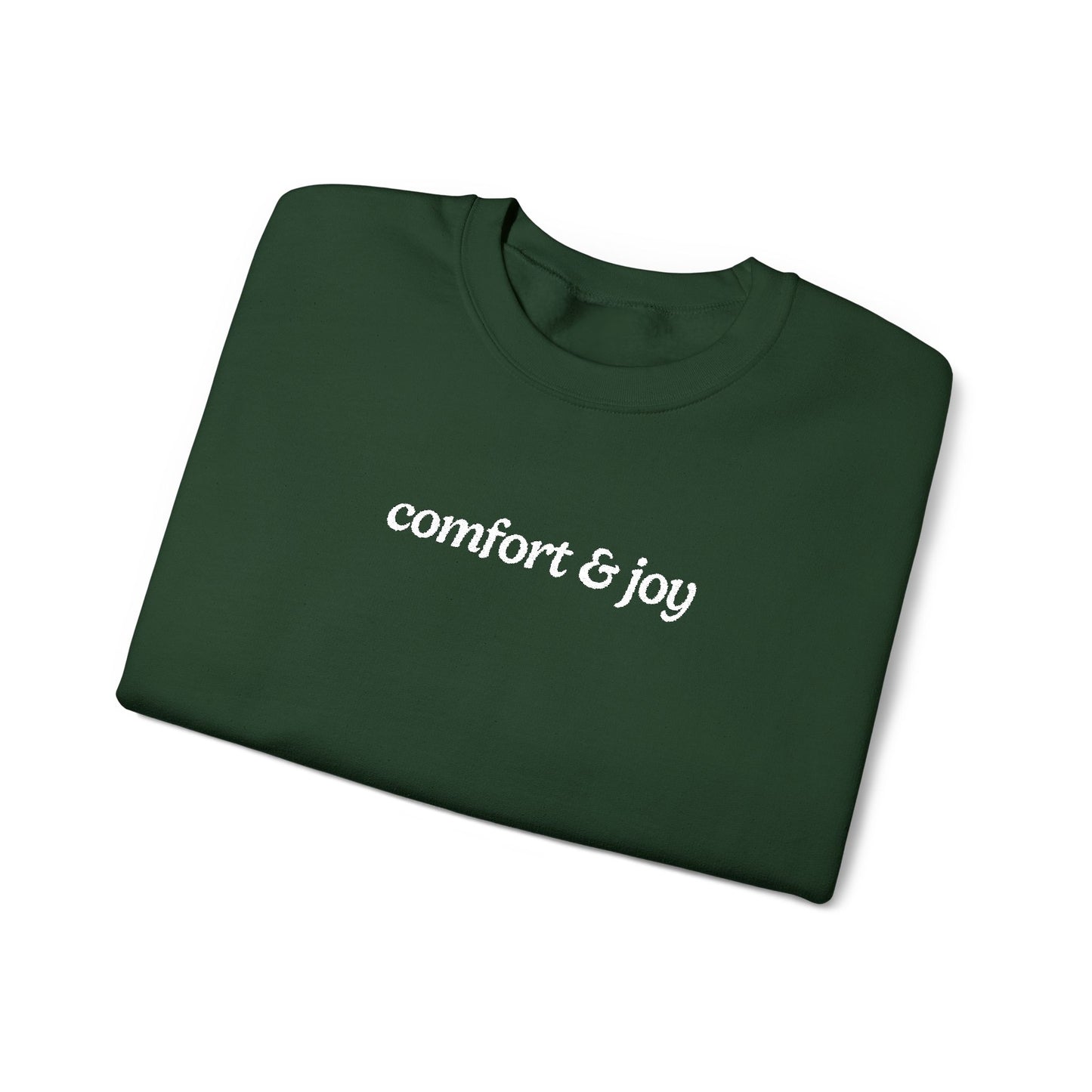 Comfort & Joy Embroidered Sweatshirt