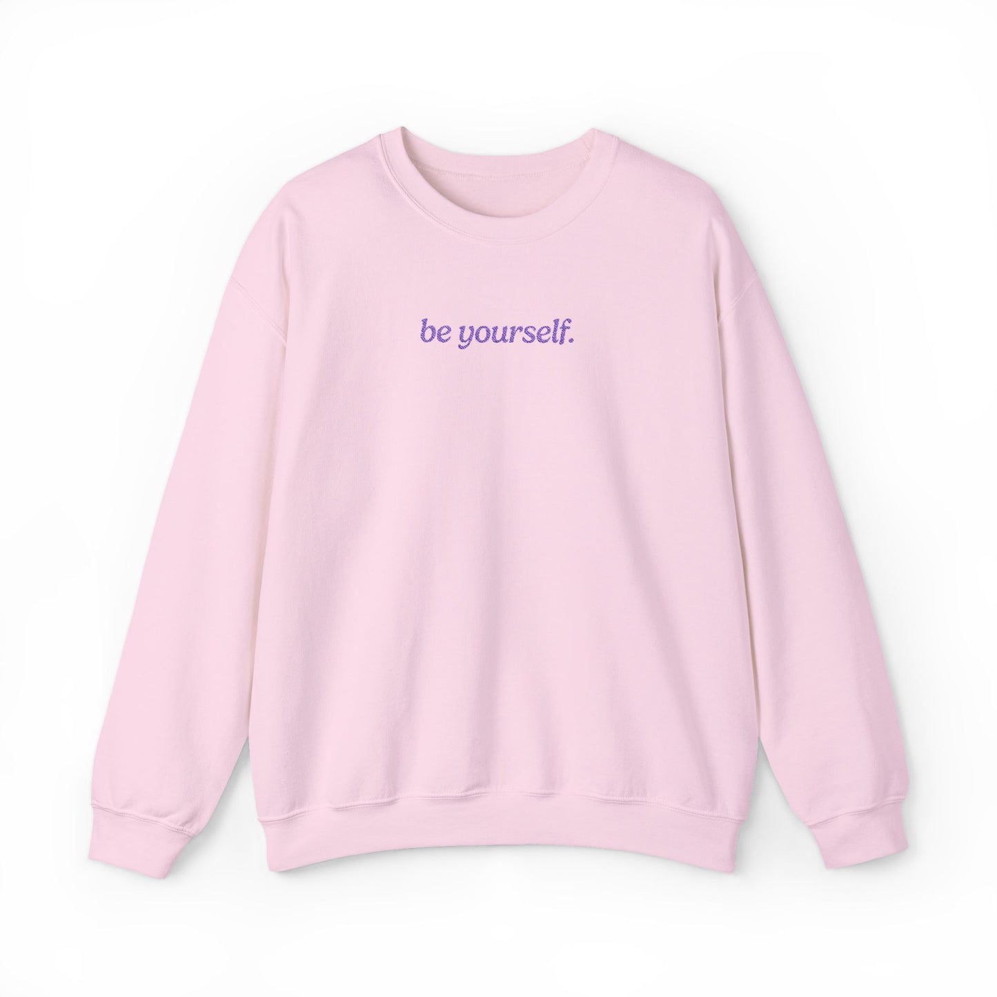 Be Yourself Embroidered Sweatshirt