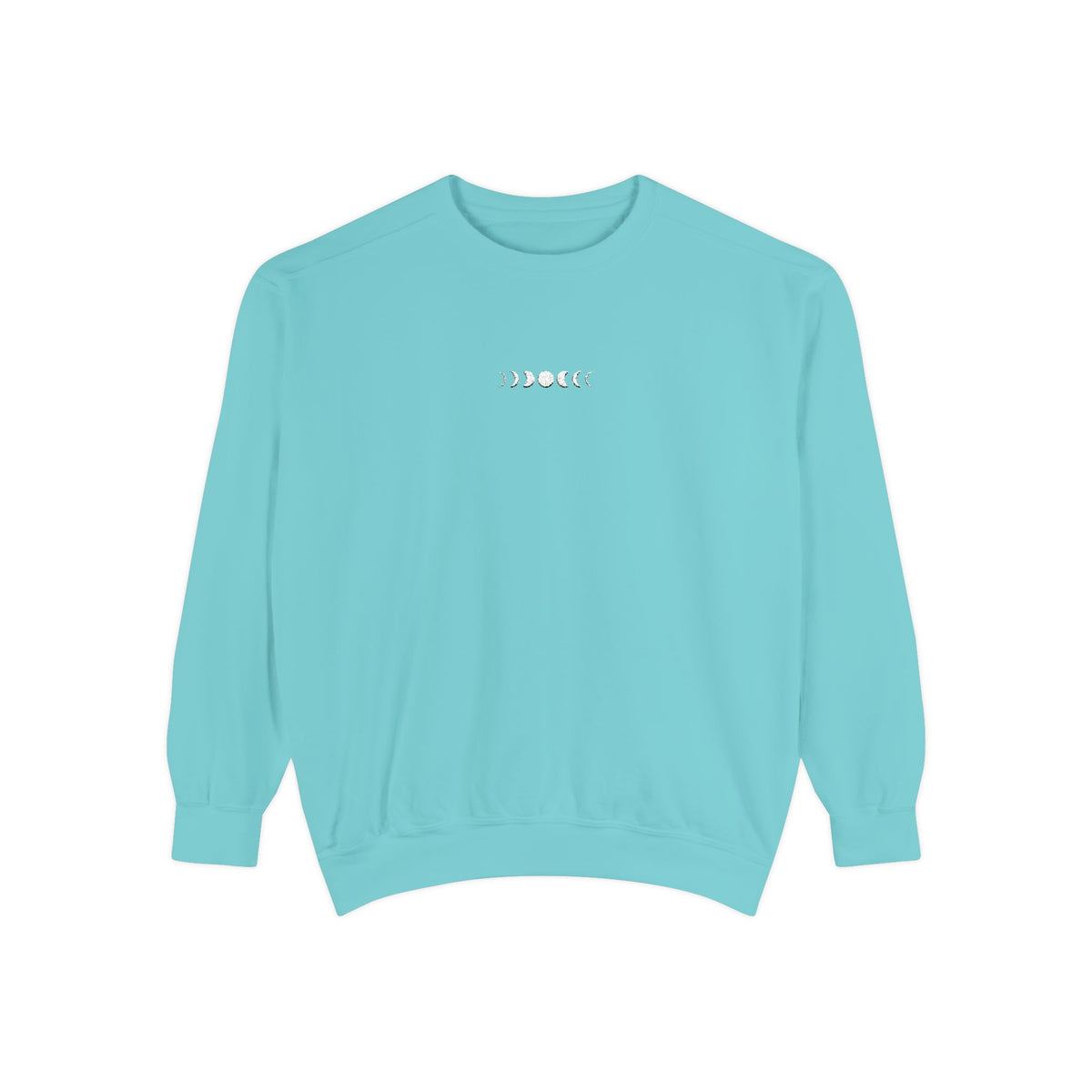 Moon Phases Embroidered Sweatshirt