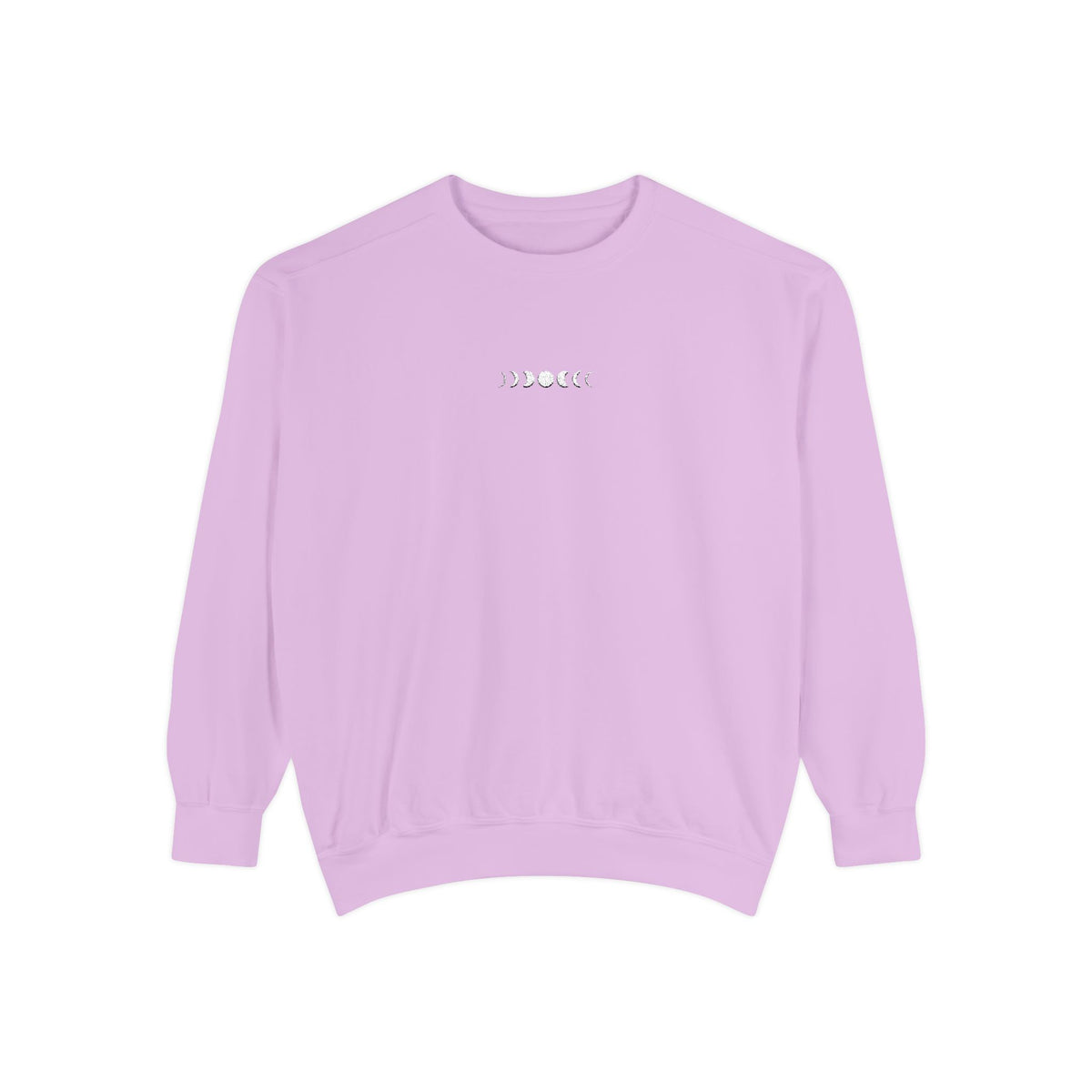 Moon Phases Embroidered Sweatshirt