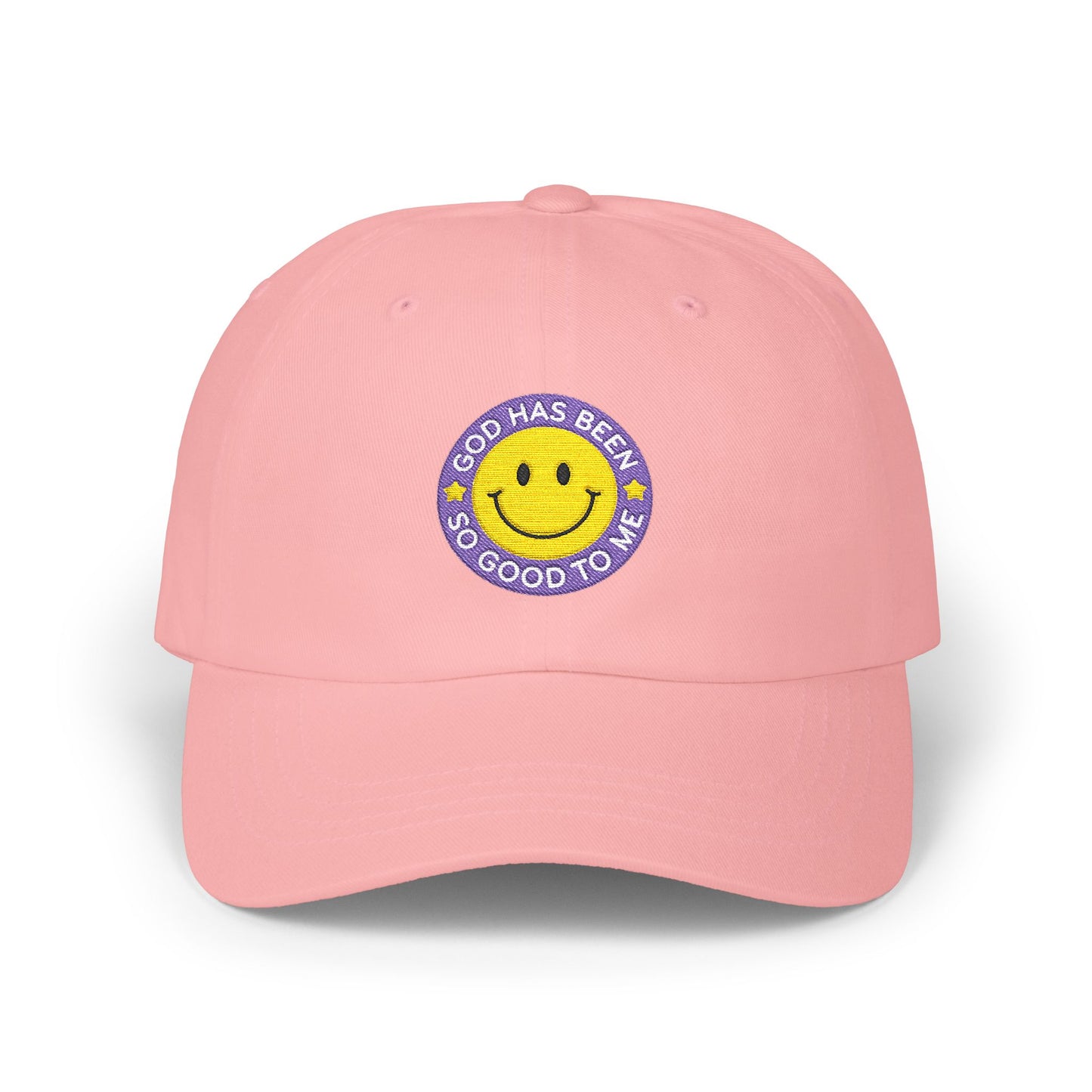 God is Good Embroidered Classic Dad Cap