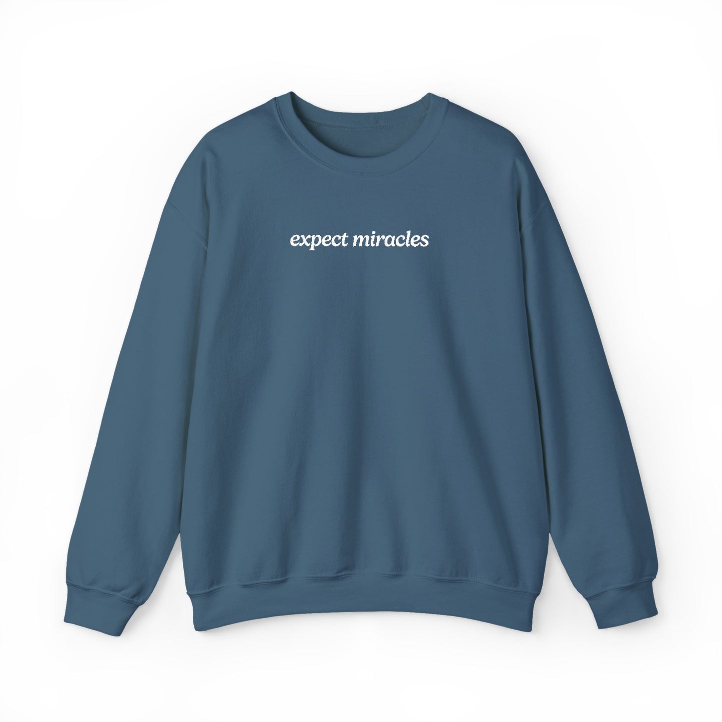 Expect Miracles Embroidered Sweatshirt