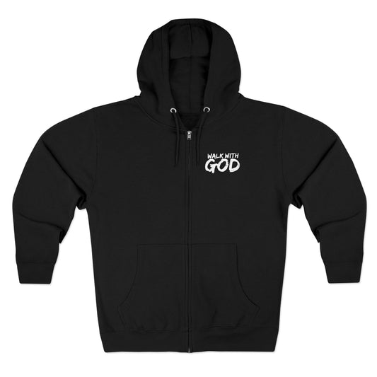 Walk With God Unisex Zip Hoodie