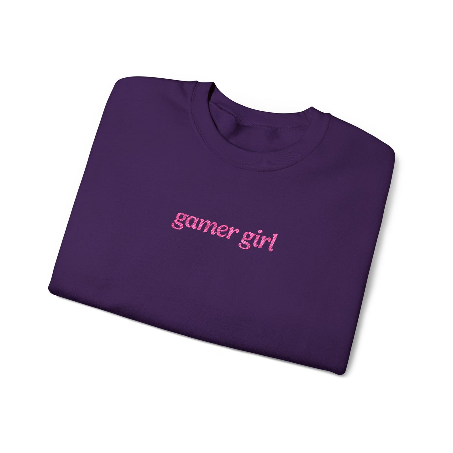 Gamer Girl Embroidered Sweatshirt