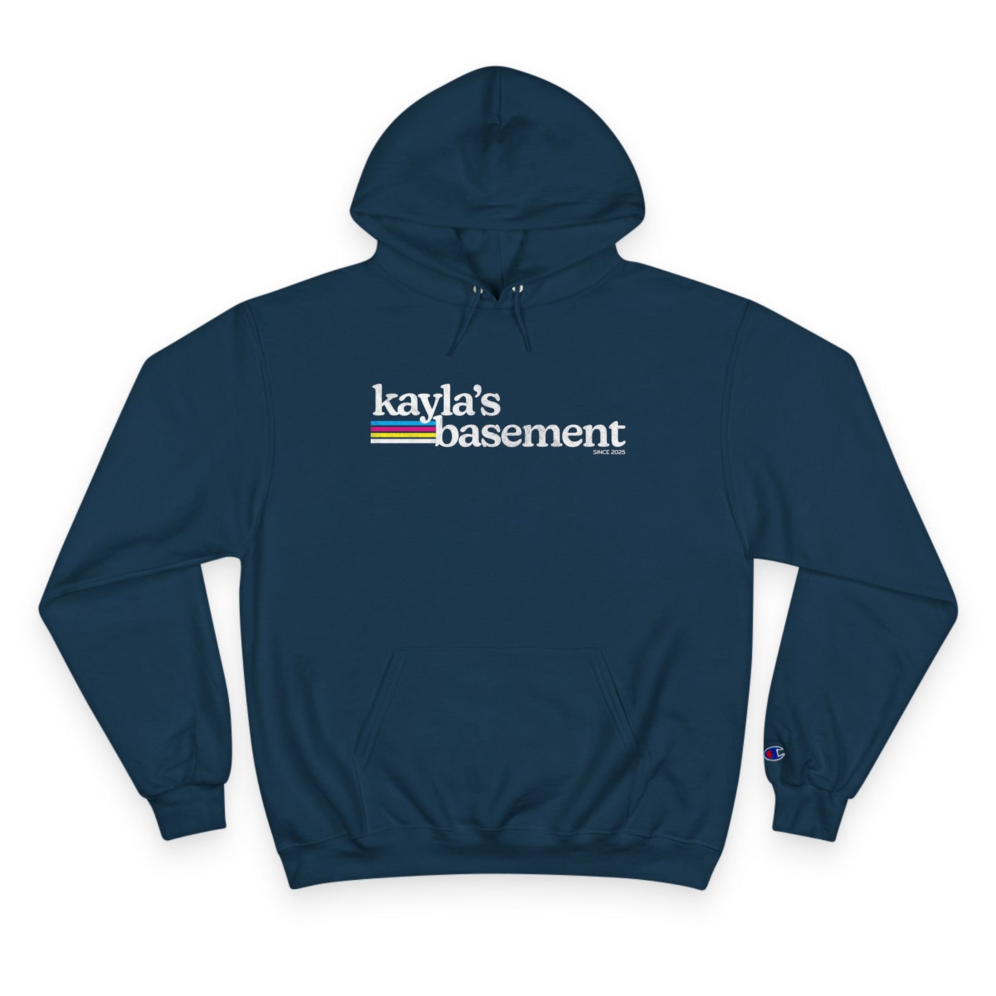 Kayla's Basement Champion Hoodie