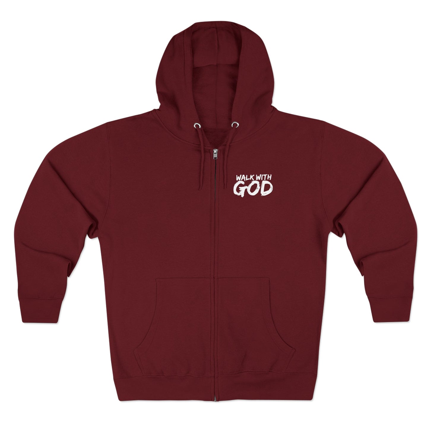 Walk With God Unisex Zip Hoodie