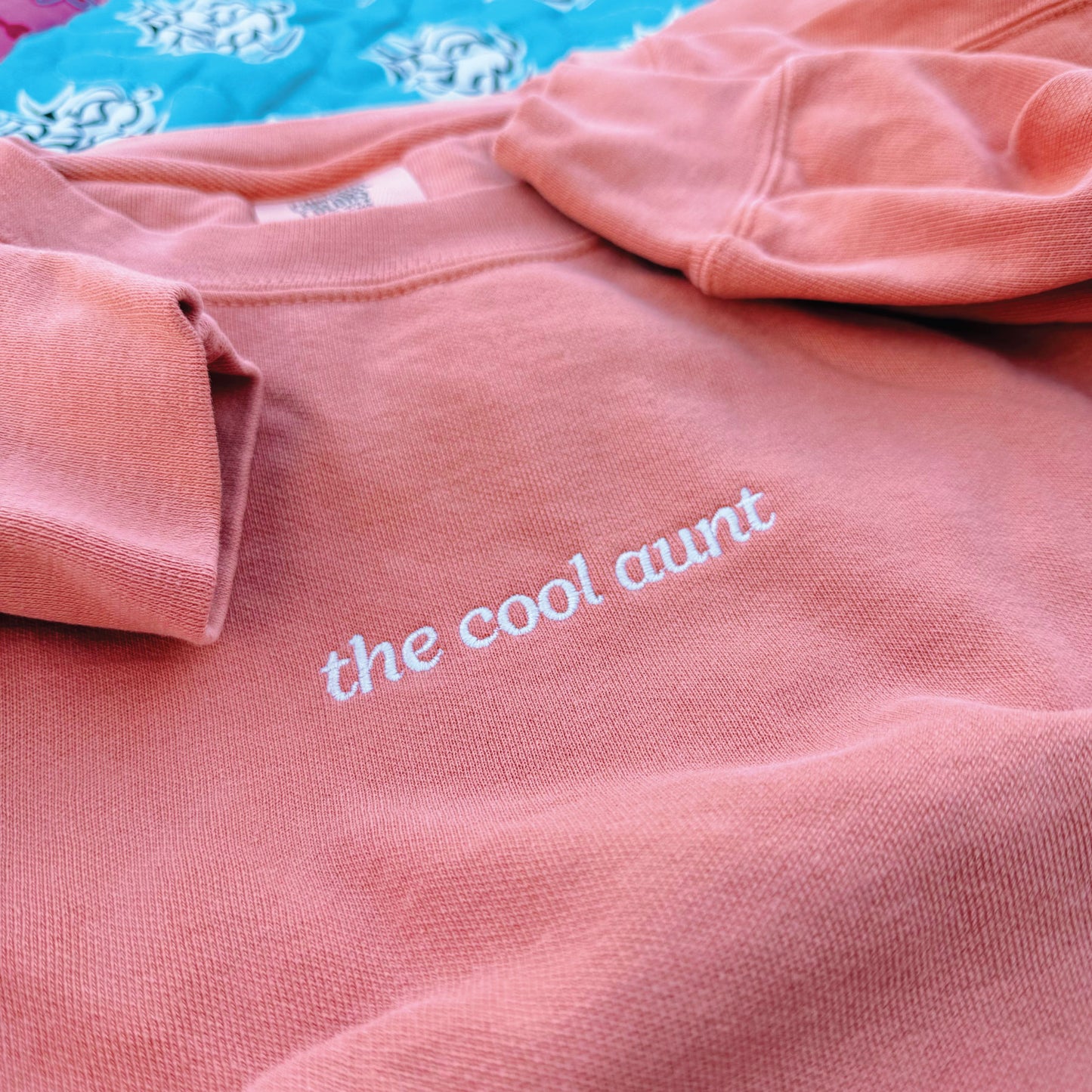 The Cool Aunt Embroidered Sweatshirt