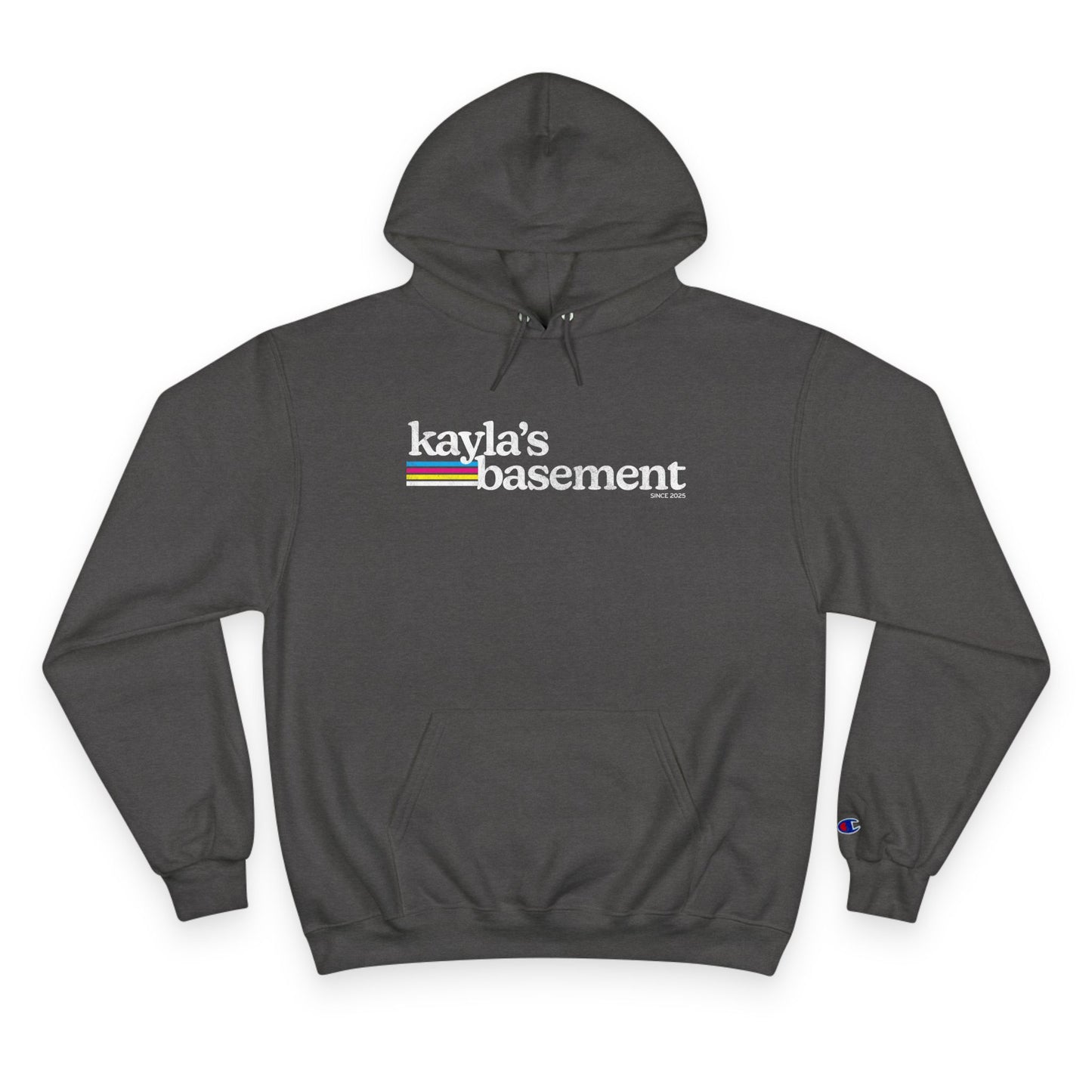 Kayla's Basement Champion Hoodie