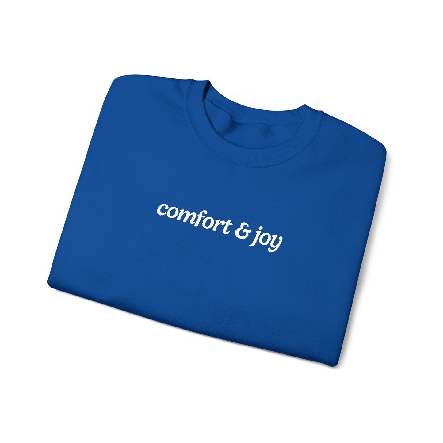 Comfort & Joy Embroidered Sweatshirt