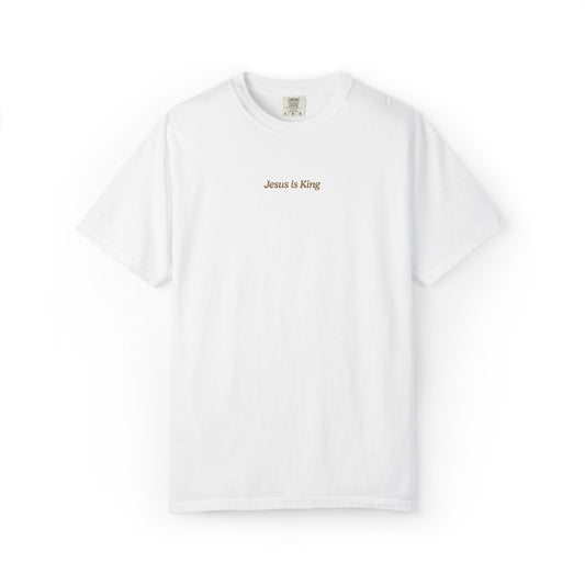 Jesus is King Embroidered T-Shirt
