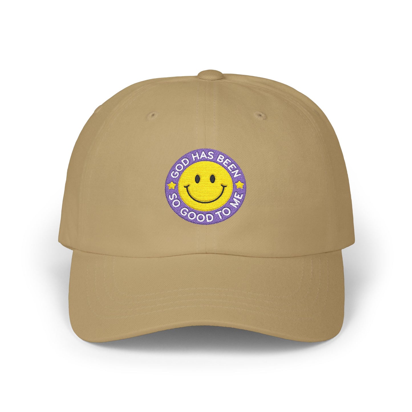 God is Good Embroidered Classic Dad Cap