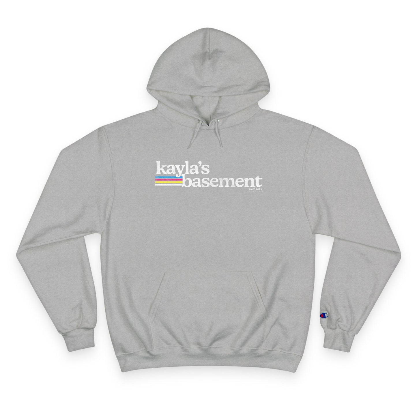Kayla's Basement Champion Hoodie