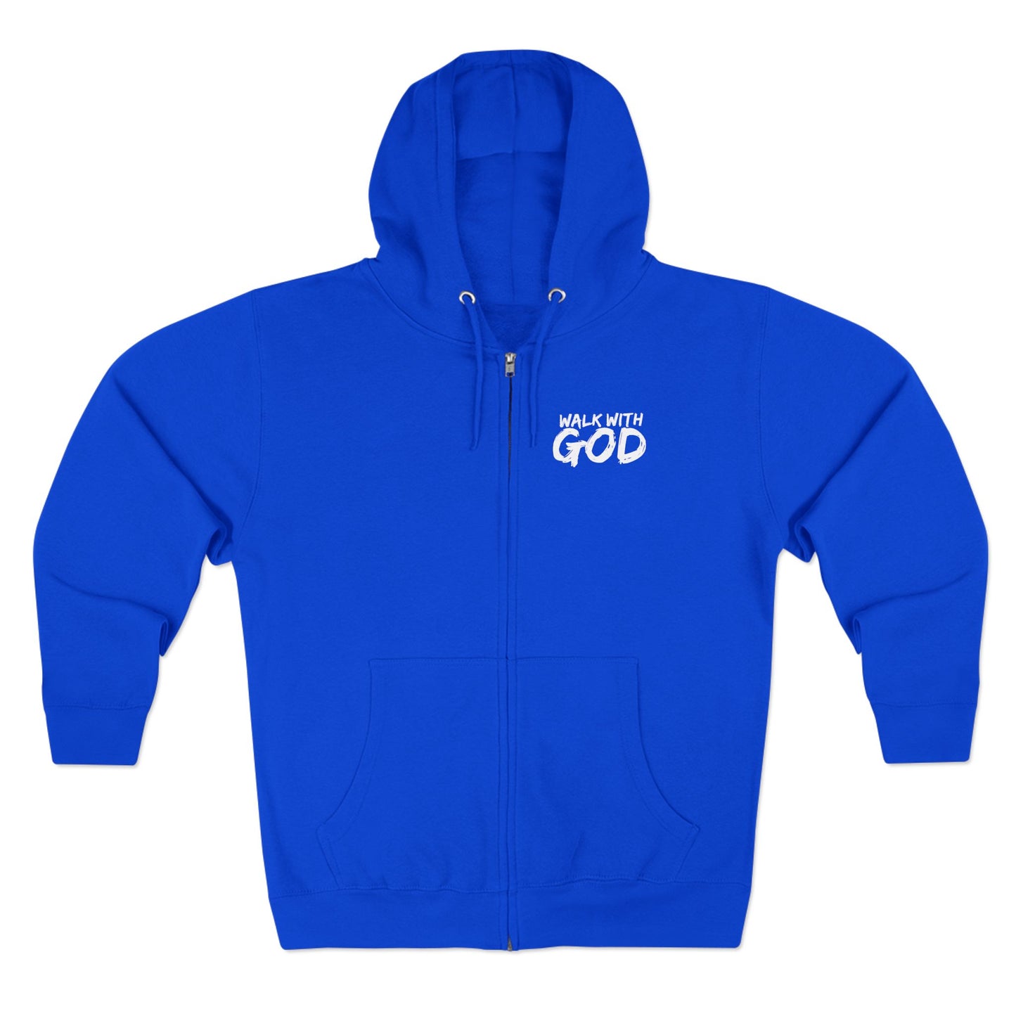 Walk With God Unisex Zip Hoodie