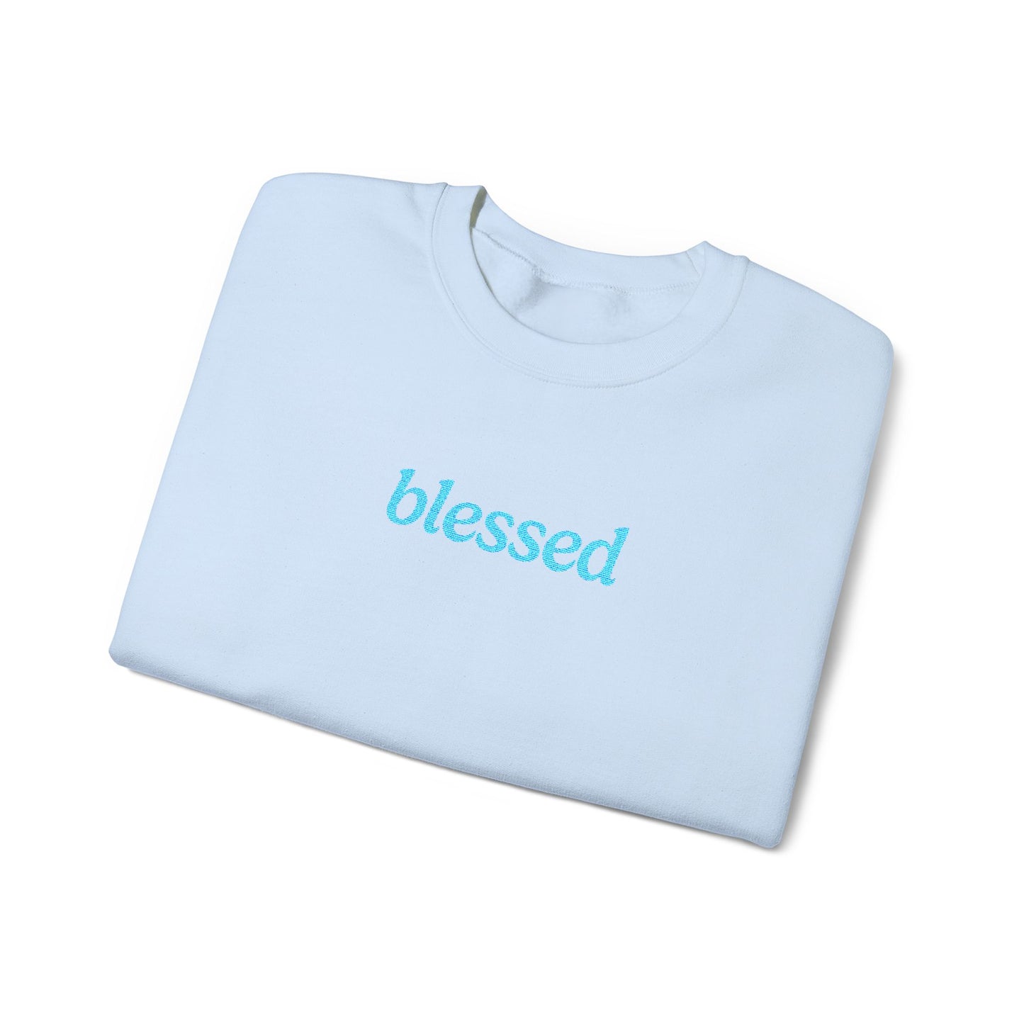 Blessed Embroidered Sweatshirt