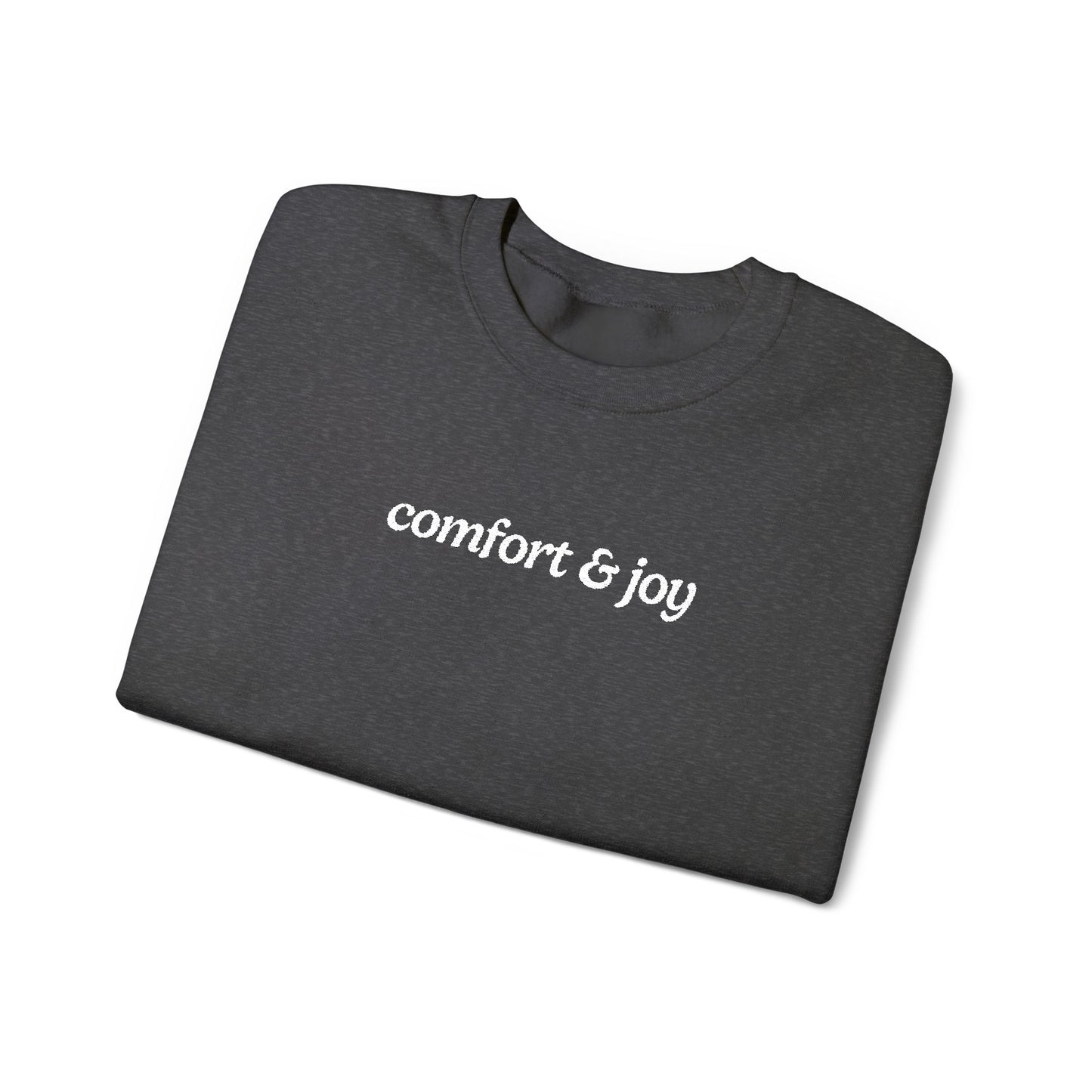 Comfort & Joy Embroidered Sweatshirt