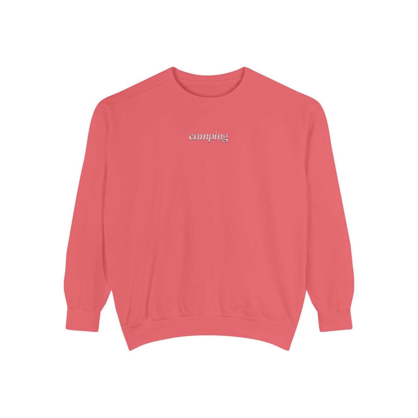Camping Embroidered Sweatshirt