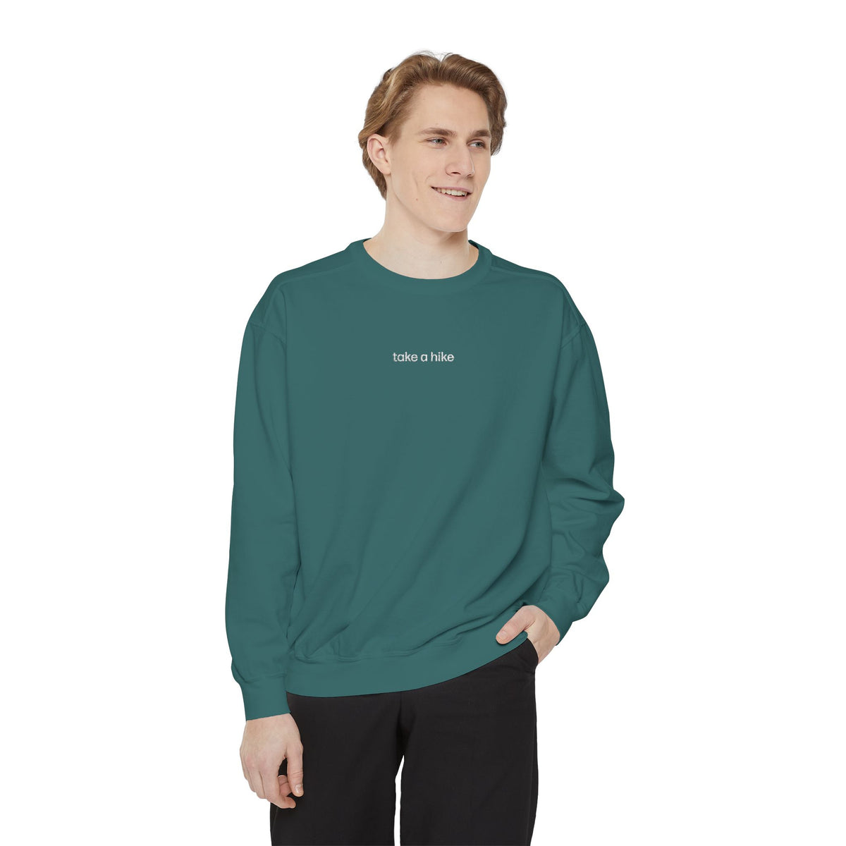 Take A Hike Embroidered Sweatshirt
