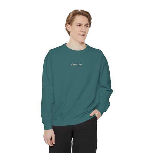 Take A Hike Embroidered Sweatshirt