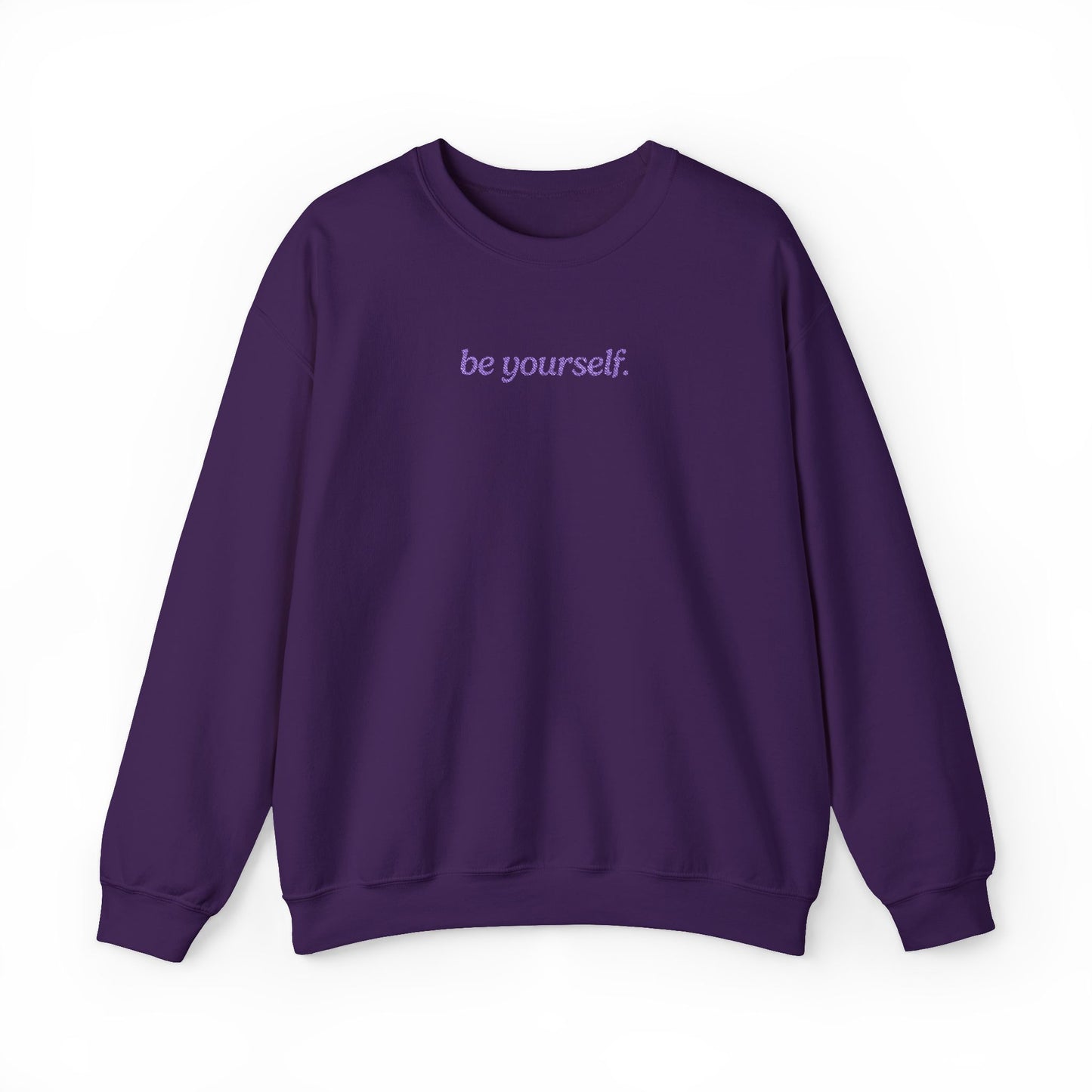 Be Yourself Embroidered Sweatshirt