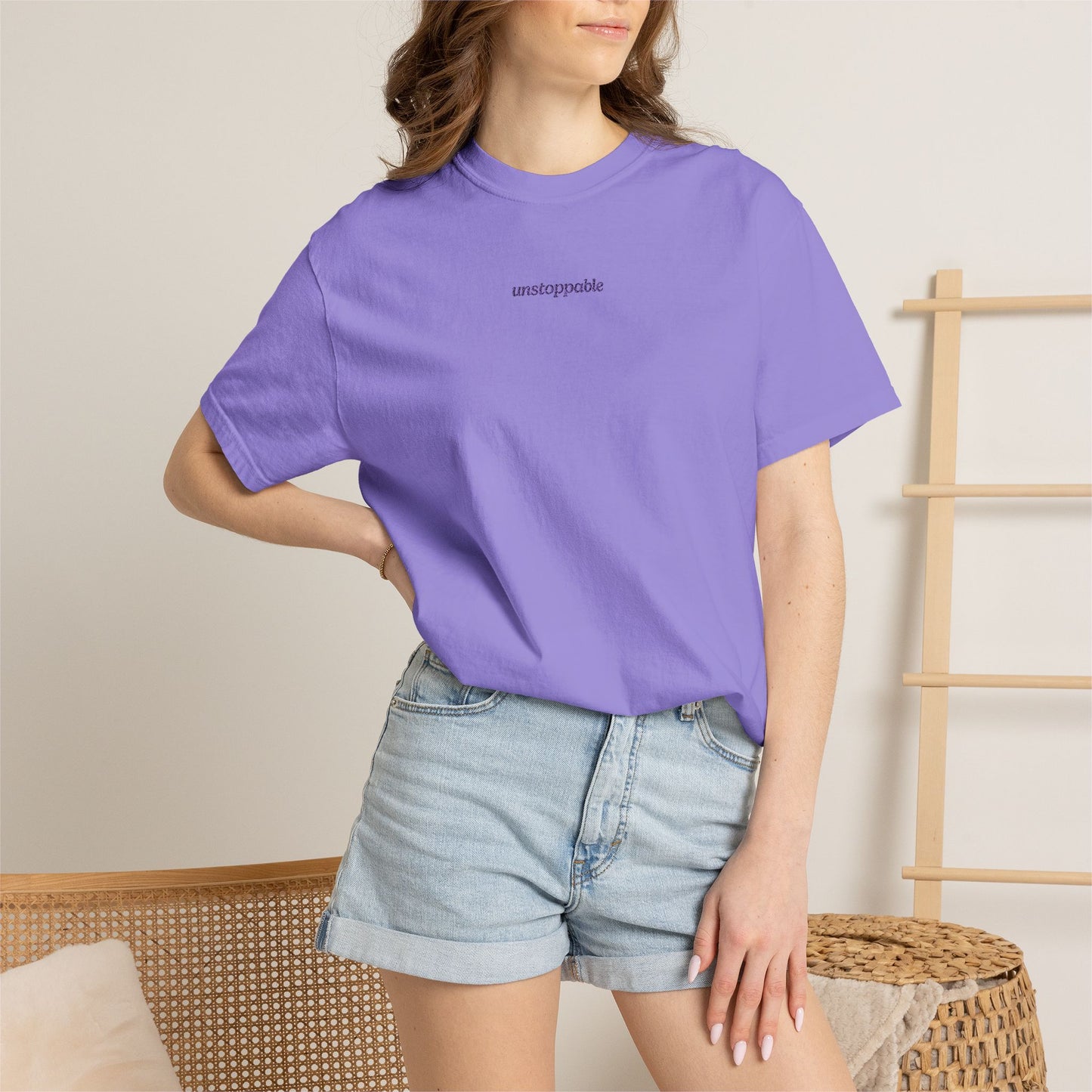 Unstoppable Embroidered T-shirt