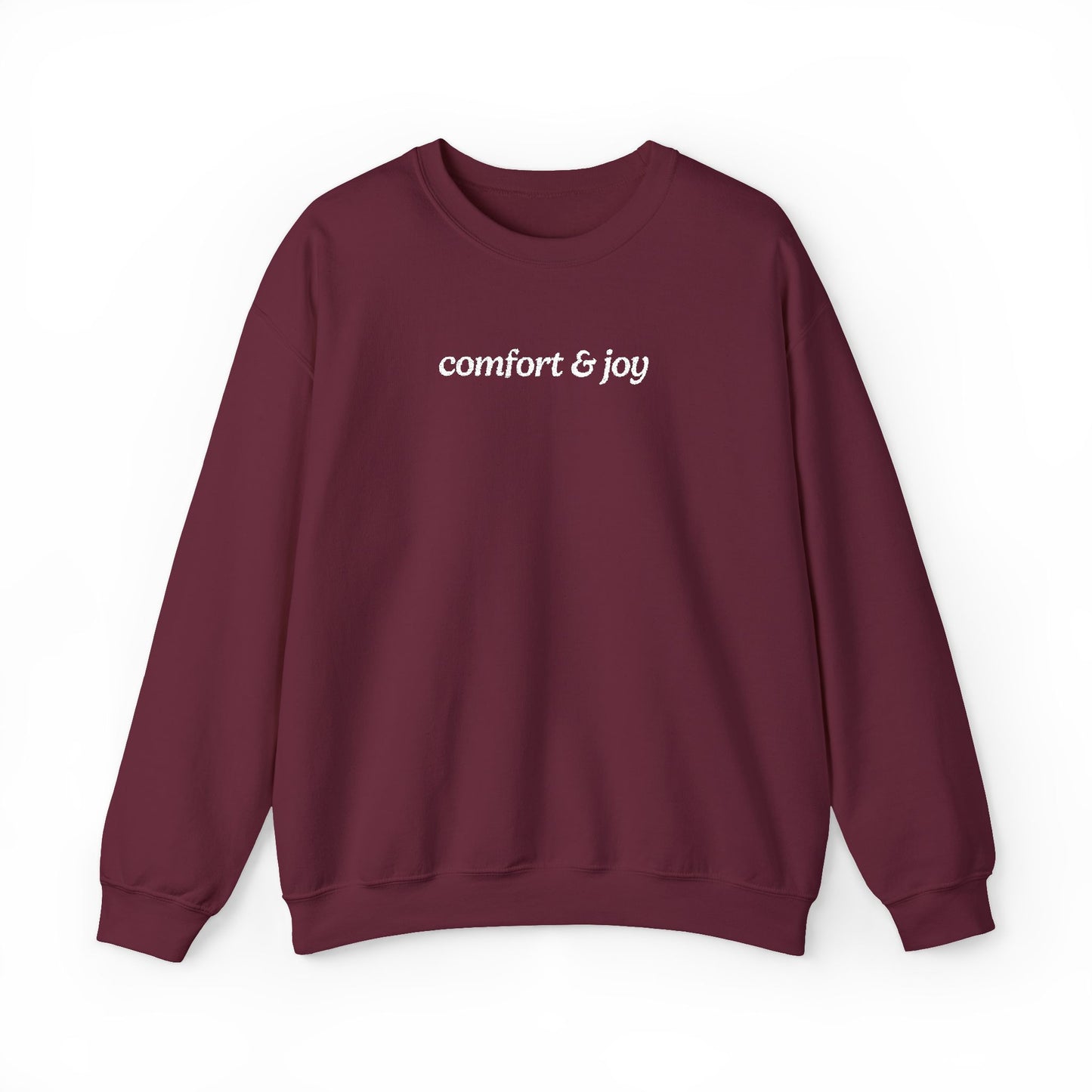 Comfort & Joy Embroidered Sweatshirt